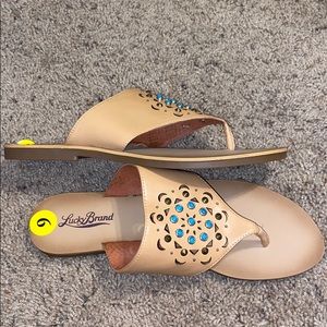 Lucky brand nomad sandal tan